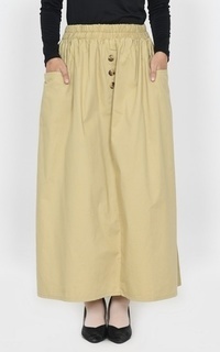 Longskirt Cotton Button