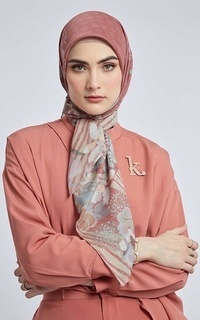 Hijab Motif Kami Kimmonia Signature Scarf Chilli Oil