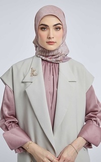 Printed Scarf Kami Kimmonia Signature Scarf Blush