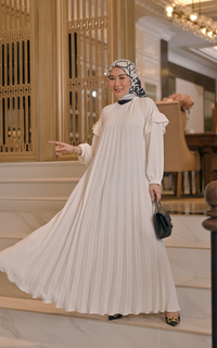 Gamis Alunicorn - Gisela Dress - Broken White