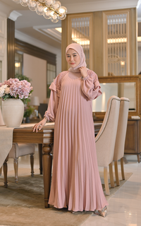 Long Dress Alunicorn - Gisela Dress - Rose Pink