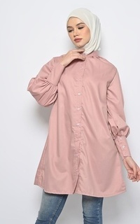 Tunik [Defect Sale: Reject Kain] Tiffany Tunik Dusty Pink