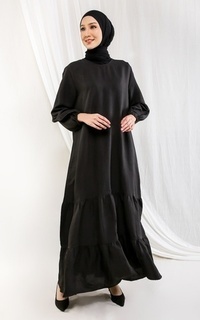 Long Dress Ambar Gamis Black