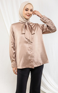 Blouse Aysila Blouse Brown