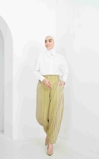 Pants Pants Stripe  Zaitun 