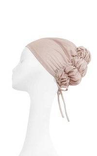 Ciput Pleated Back Inner Cap - Hazelnut