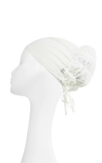 Ciput Pleated Back Inner Cap - White