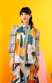 Shirt Ameena Pluffy Shirt - Multicolor