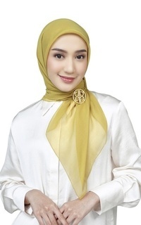 Hijab Polos All Day Scarf - Dijon