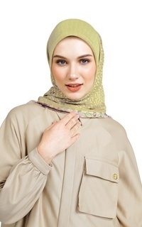 Hijab Motif Clemira - Pampas