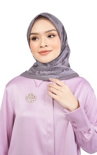 Hijab Motif Hortyssa - Rose