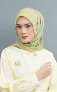 Hijab Motif Lovina - Sunflower