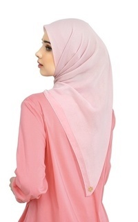 Plain Scarf Nada Daily Scarf - Blush