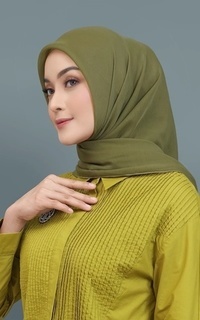 Hijab Polos Nada Daily Scarf - Golden Palm