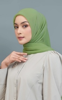 Plain Scarf Nada Daily Scarf - Greenery