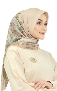 Hijab Motif Queena - Amberlight