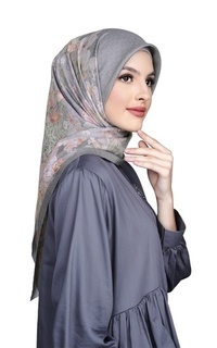 Hijab Motif Viola - Edelweiss