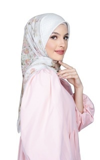 Hijab Motif Viola - Moonflower