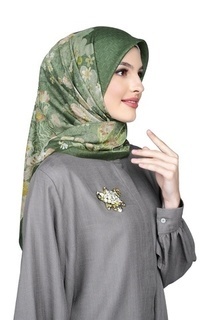 Hijab Motif Viola - Pilea