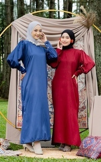 Gamis Mybamus X RafikaRahma - Ariel Shiny Dress