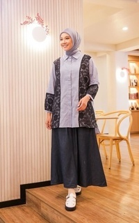 Rok Denim Skirt Tika