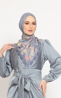 Printed Scarf ZAHIRA SERIES - Steel