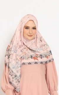 Hijab Motif ZAHIRA SERIES - Blush