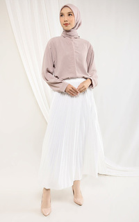 Rok Farraz Skirt Broken White