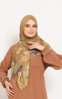 Printed Scarf SEGARA SERIES - GOLD