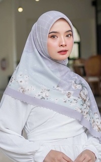 Printed Scarf Nunna Basic Voal Motif (PO)