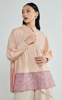 Kami Daira Embroidery Top Sunset Blush