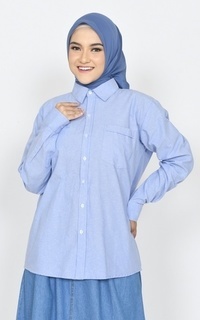 Blus Oversize Cotton Shirt