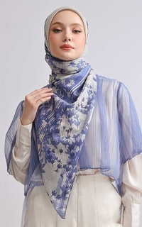 Printed Scarf Kami Orva Raya Signature Scarf Sailor