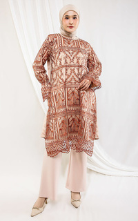 Tunik Laquita Tunik Brown