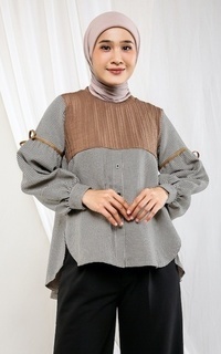 Blouse Lilian Blouse Brown