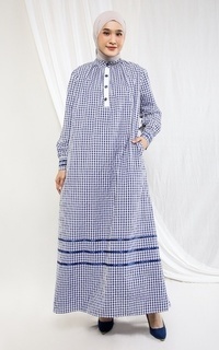 Long Dress Shafira Gamis Navy