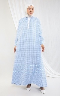Long Dress Shafira Gamis Blue