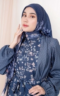 Printed Scarf Kamia - Iris Scarf