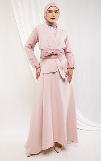 Long Dress Malika Dress Blush