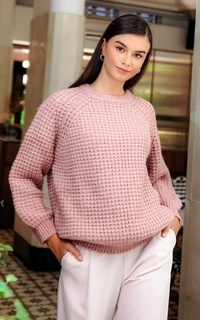 Sweater Willow Knit Sweater - Mauve