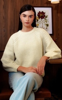 Willow Knit Sweater - White