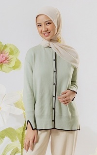 Cardigan Zahira Knitwear (Knit Cardigan Lozy x Nashwa)