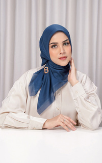 Hijab Motif Today's Scarf - Dress Blues