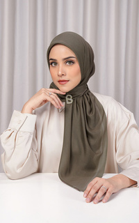 Hijab Motif Today's Scarf - Teak