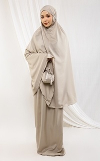 Mukena Mukena Safiya Beige For HIJUP