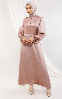 Long Dress Unaya Dress For HIJUP Tan