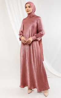 Long Dress Ularie Dress For HIJUP Coral