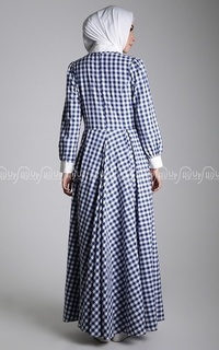 Long Dress Shasa Dress Blue-73609