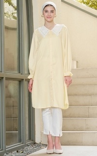 Blouse Signature Poppy Tunic 790.51380.21 yellow-736633