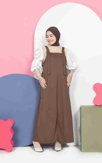 Overall Mybamus Dania Overall Cargo Dress - Overall Rok Kekinian